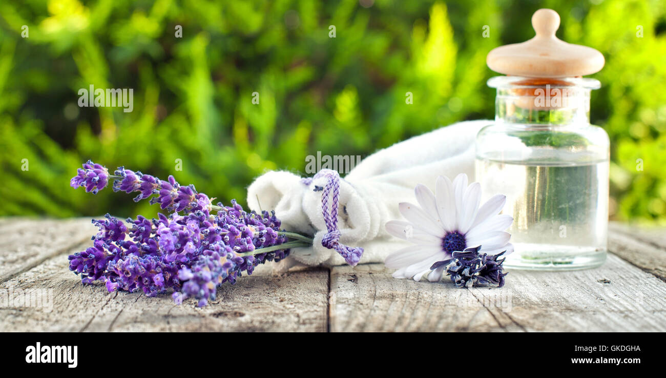 Sapore di salute lavanda Foto Stock