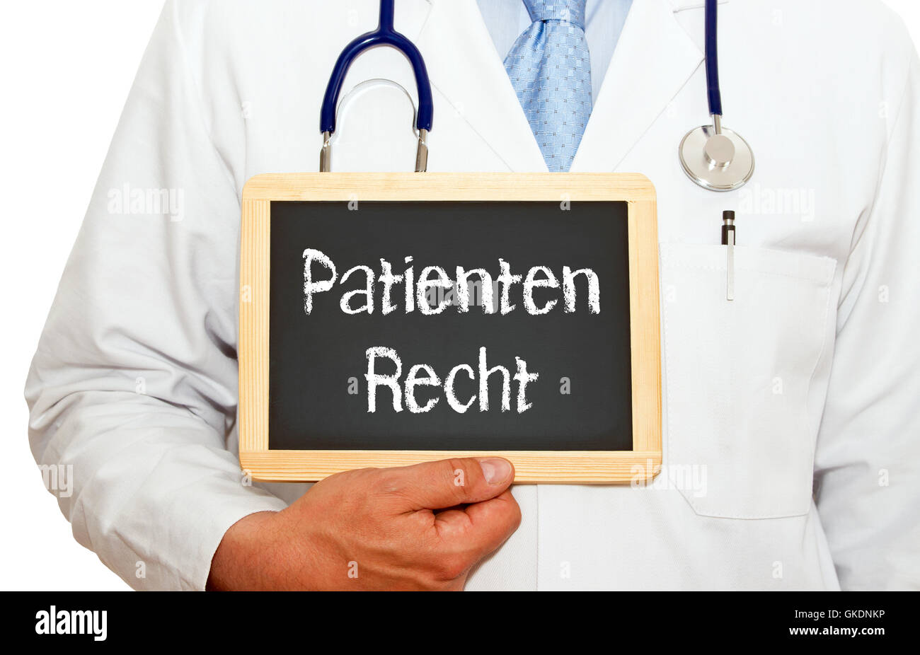 diritti dei pazienti Foto Stock