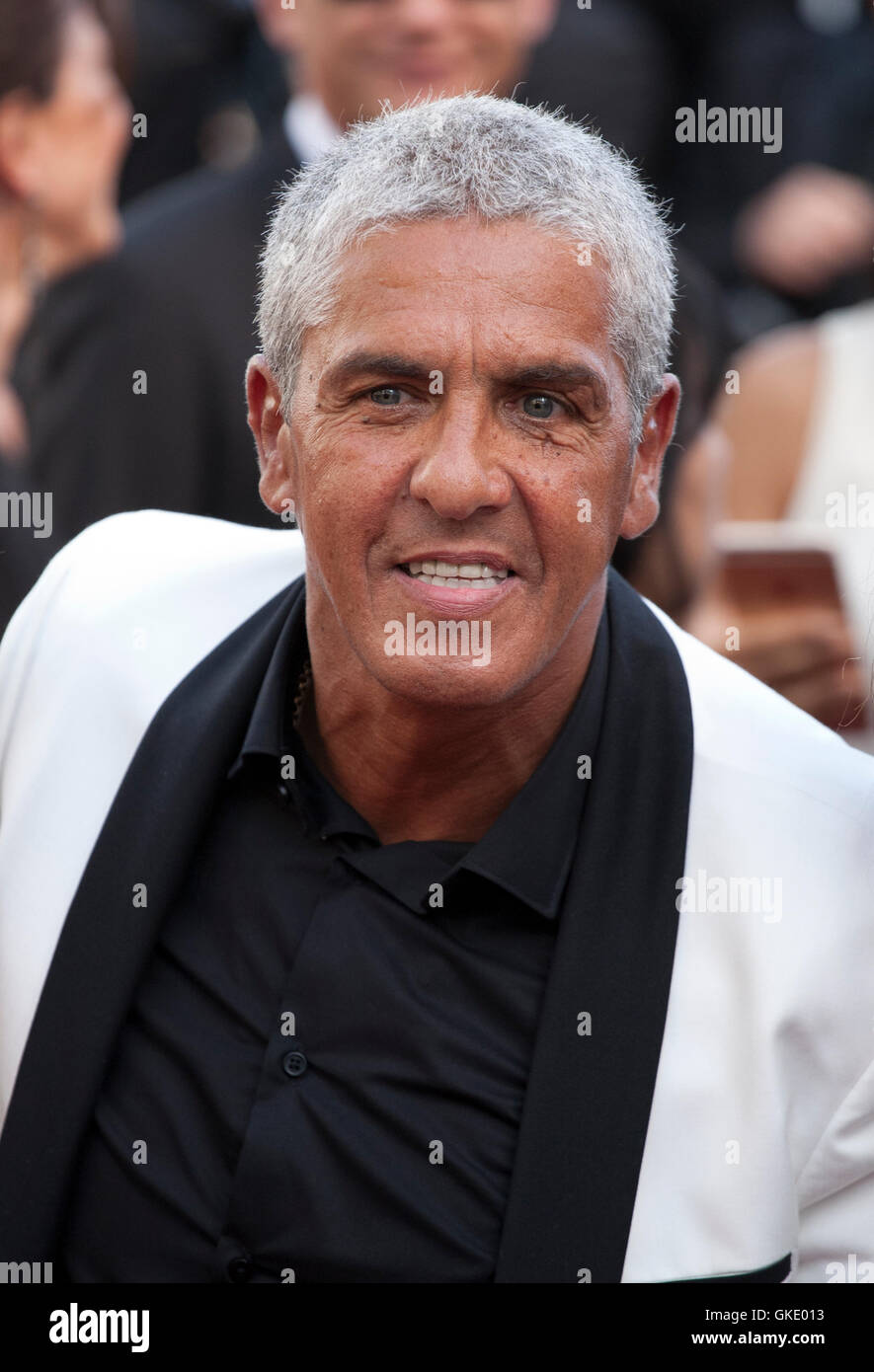 Samy Naceri al gala screening per il film l'ultima faccia presso la sessantanovesima Cannes Film Festival, venerdì 20 maggio 2016, Cannes, Foto Stock