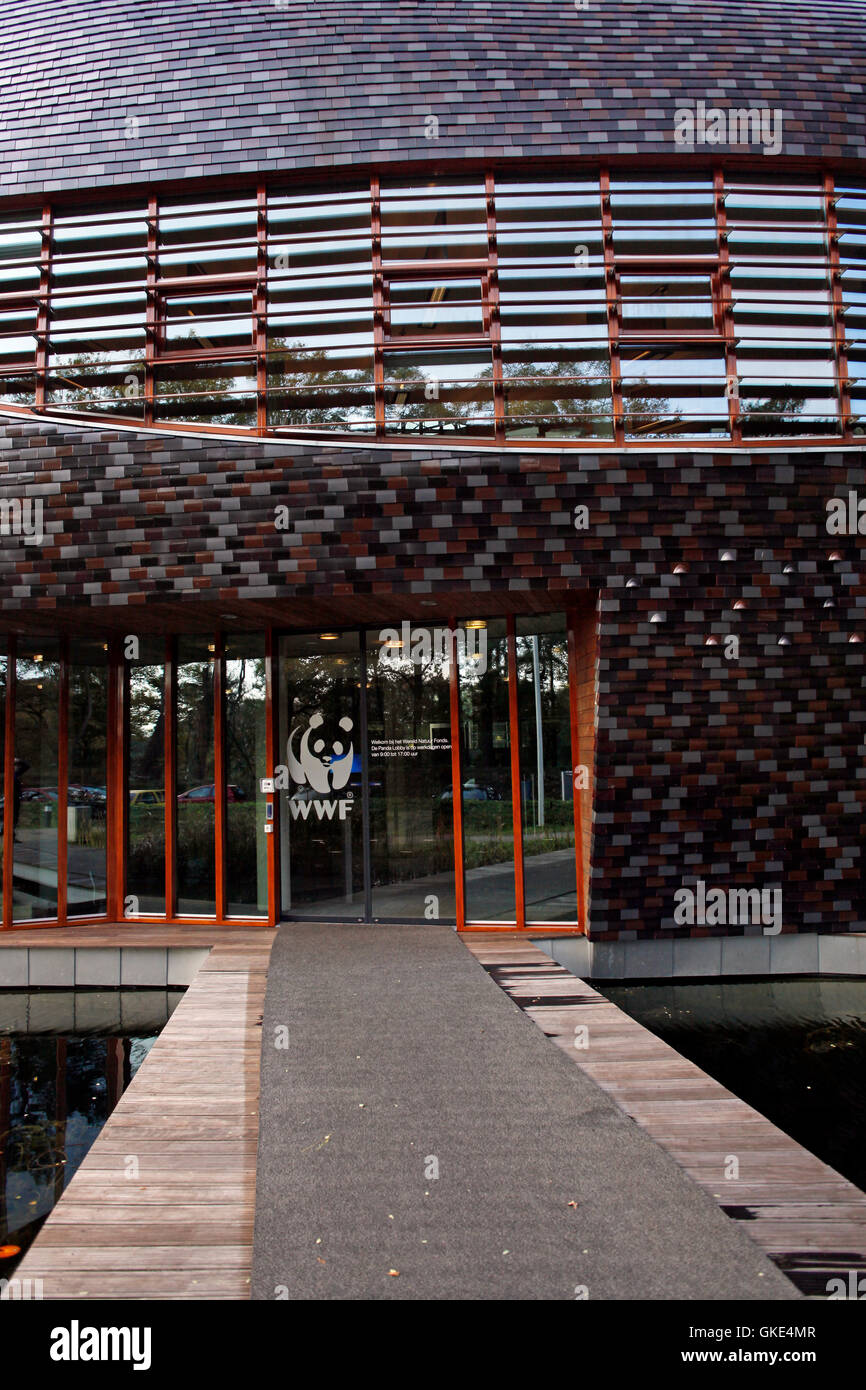 Ingresso al WWF ufficio in Zeist Foto Stock