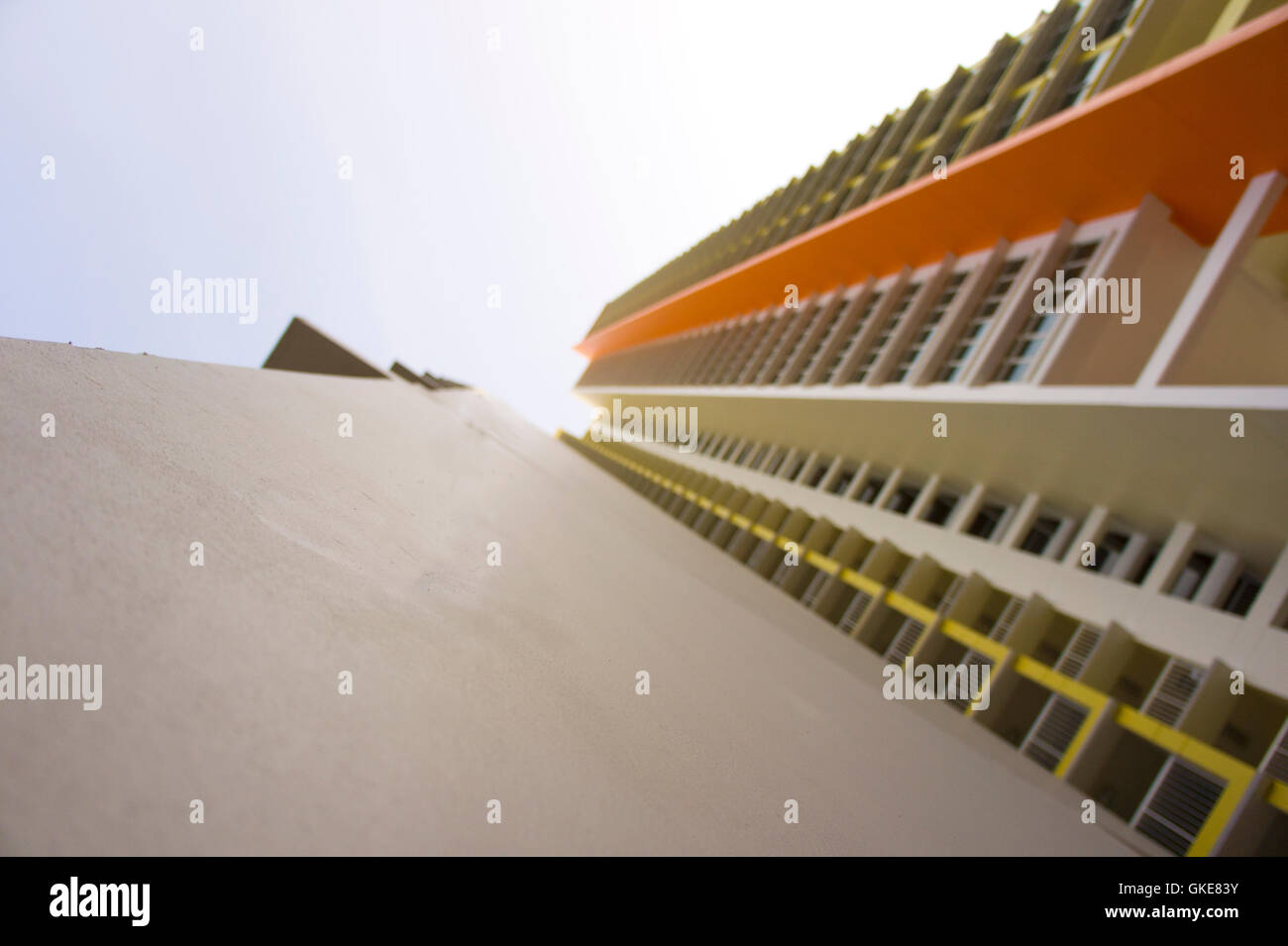 Grande appartamento di lusso edificio Foto Stock