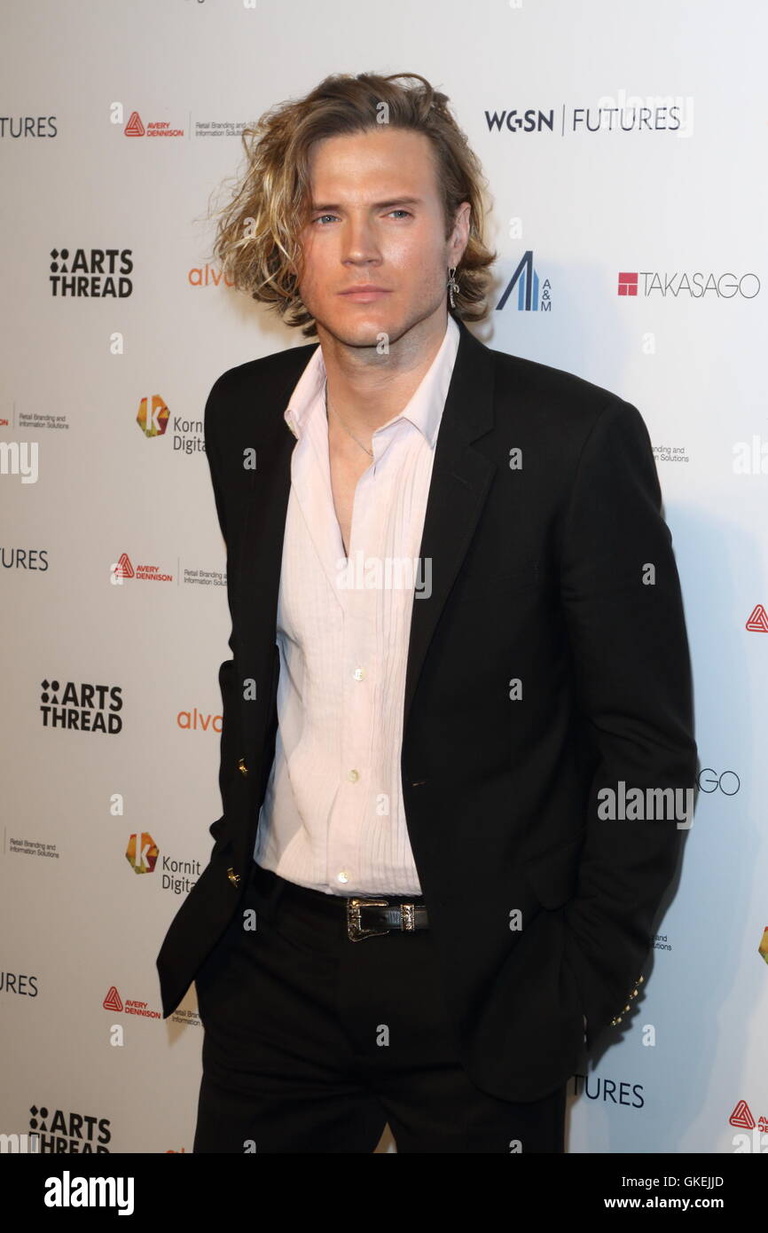 WGSN Futures premi al n. 8 Northumberland Avenue, Londra dotata: Dougie Poynter dove: Londra, Regno Unito quando: 26 Maggio 2016 Foto Stock