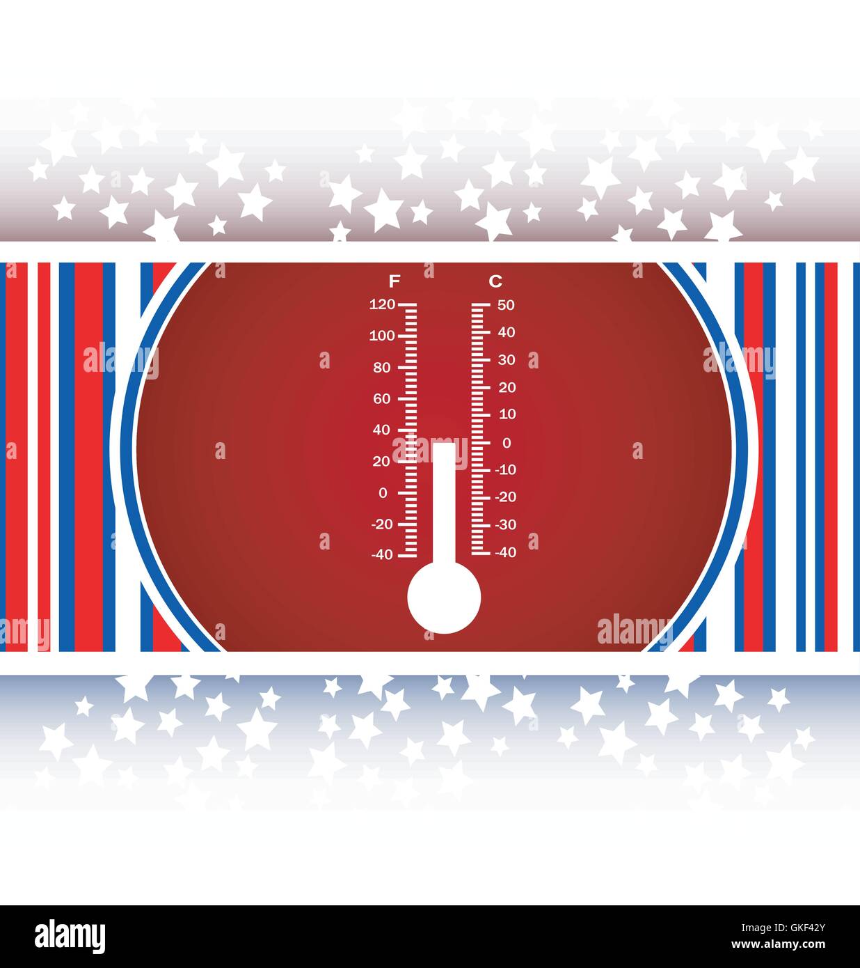 Termometro web pulsante icona vettore Illustrazione Vettoriale