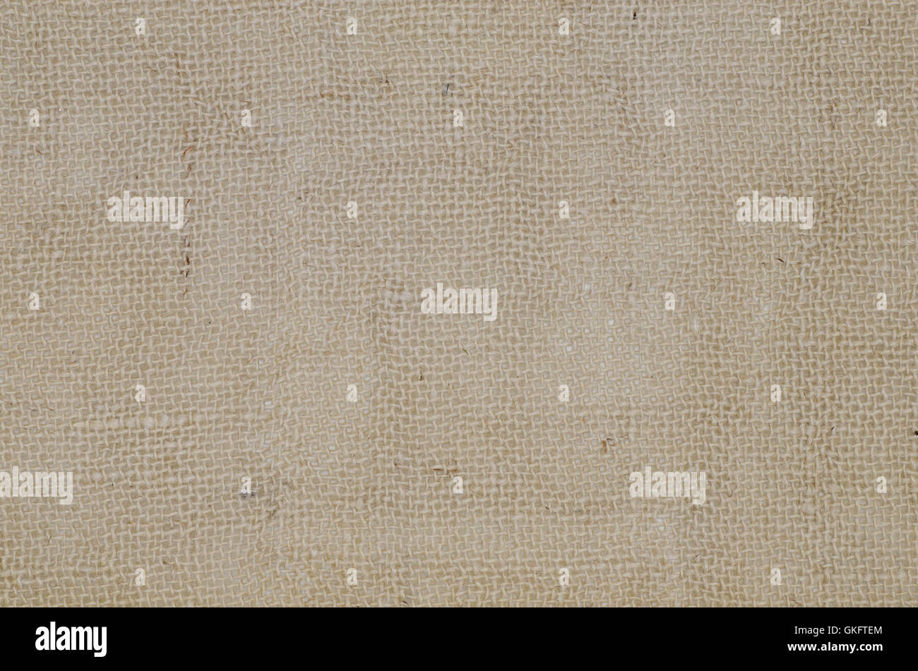 Beige di materie tessili di iuta di texture di sfondo Foto Stock
