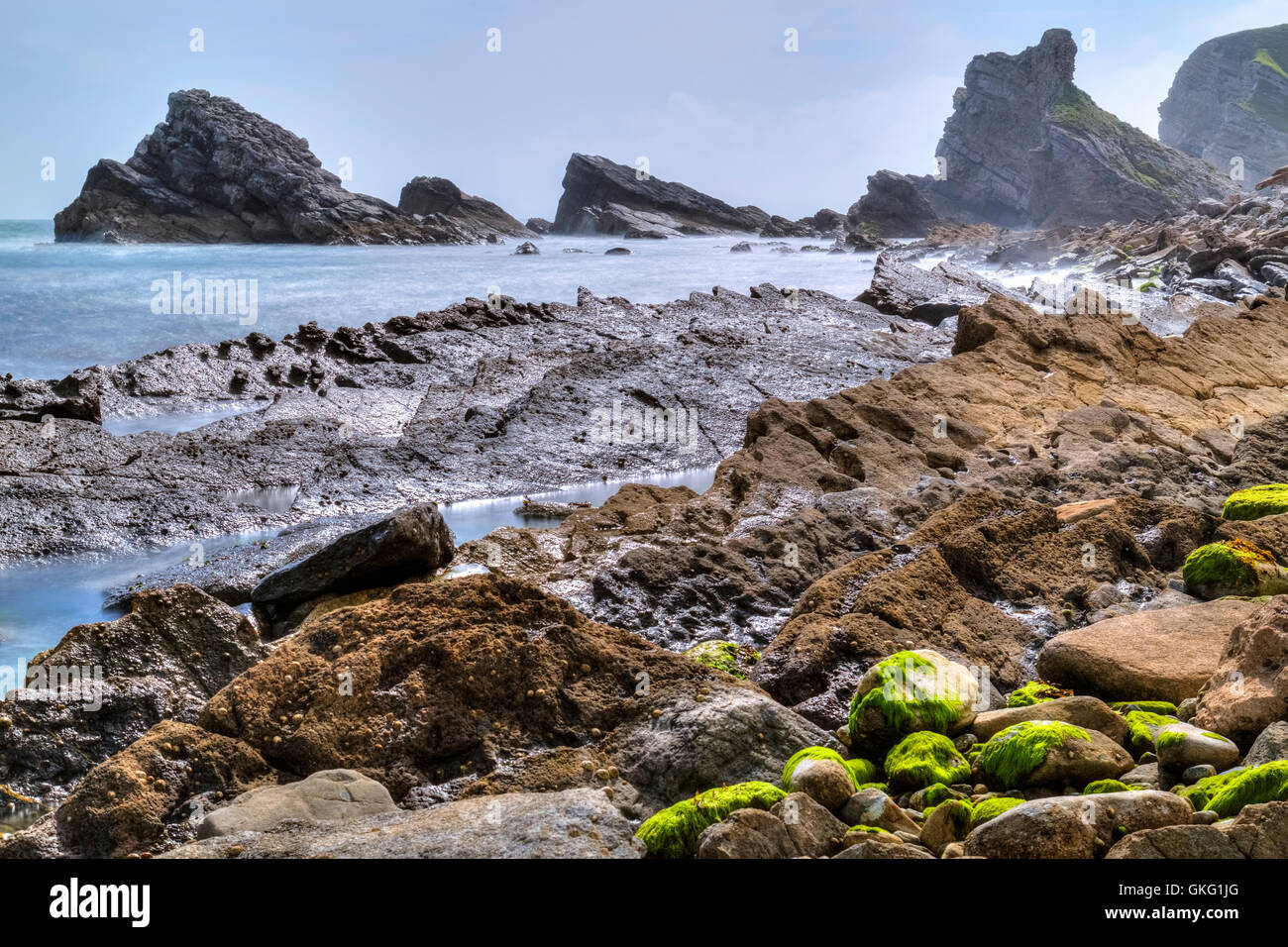 Mupe Bay, Dorset, England, Regno Unito Foto Stock