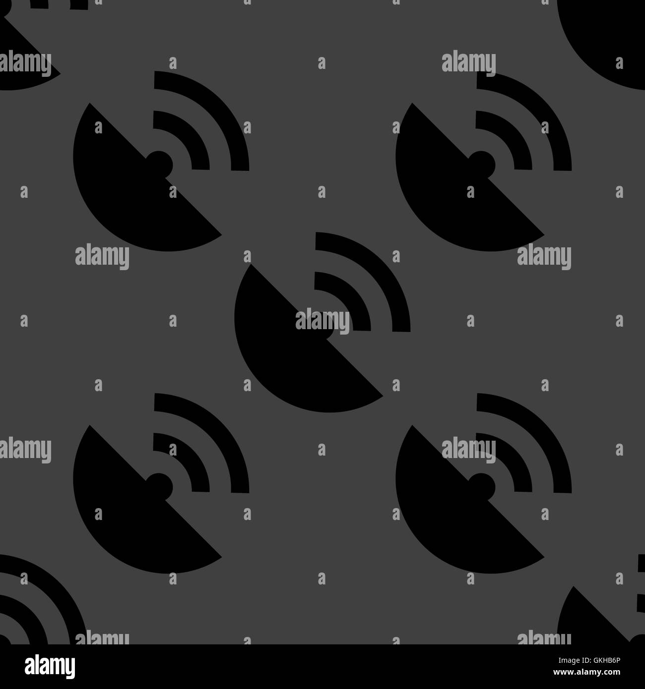 Gps mobile design piatto con sfondo astratto. Illustrazione Vettoriale