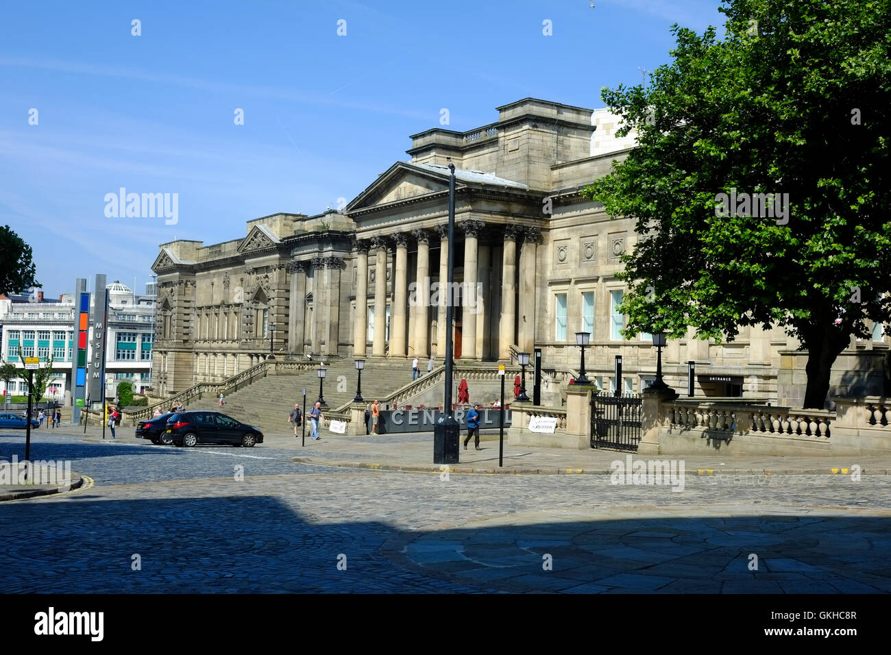 Museo di Liverpool e Biblioteca centrale Foto Stock