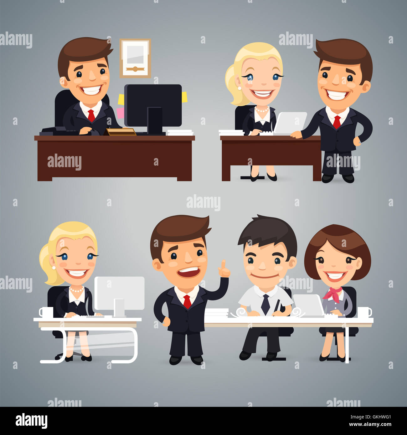 Donna Uomo gli esseri umani Foto Stock