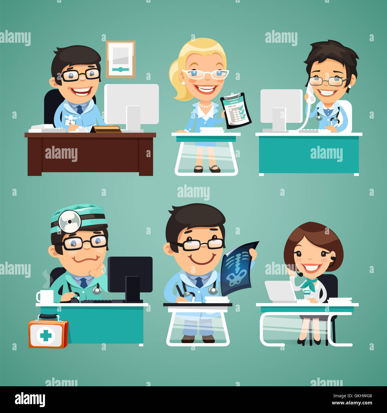 Medico medico medic Foto Stock