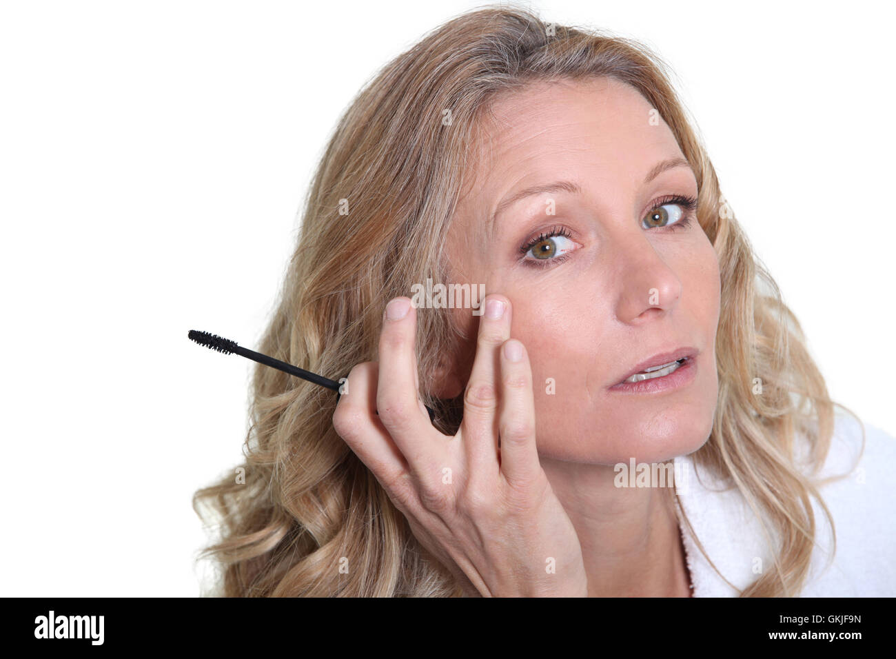 Sacchetti estetista invecchiamento Foto Stock