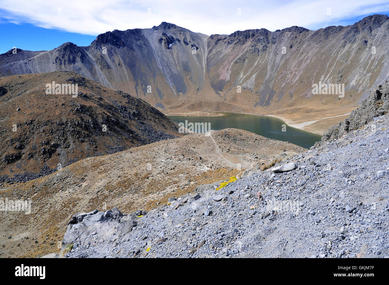 Nevado de Toluca vulcano nel Trans-Mexican cintura vulcanica, Messico Foto Stock