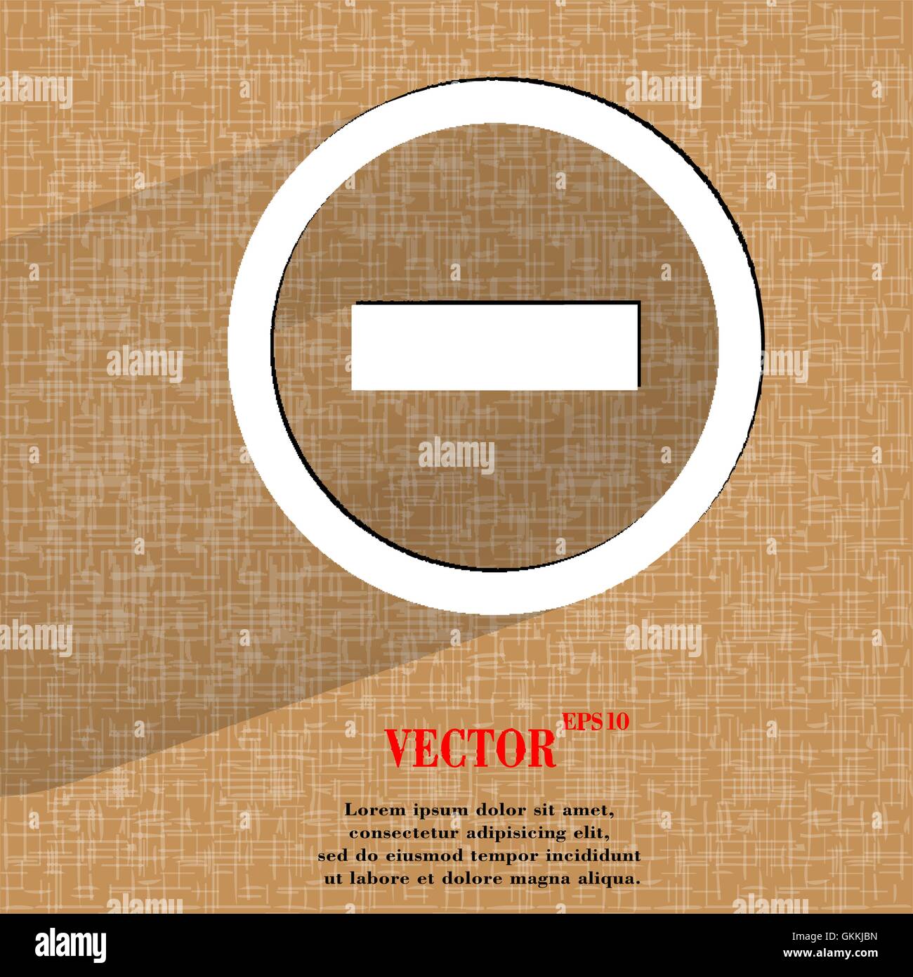 Meno. Appartamento moderno design web su un piano geometrico sfondo astratto Illustrazione Vettoriale