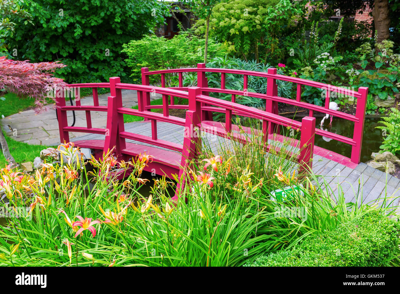 Tetto Kensington Gardens a Londra, Regno Unito Foto Stock