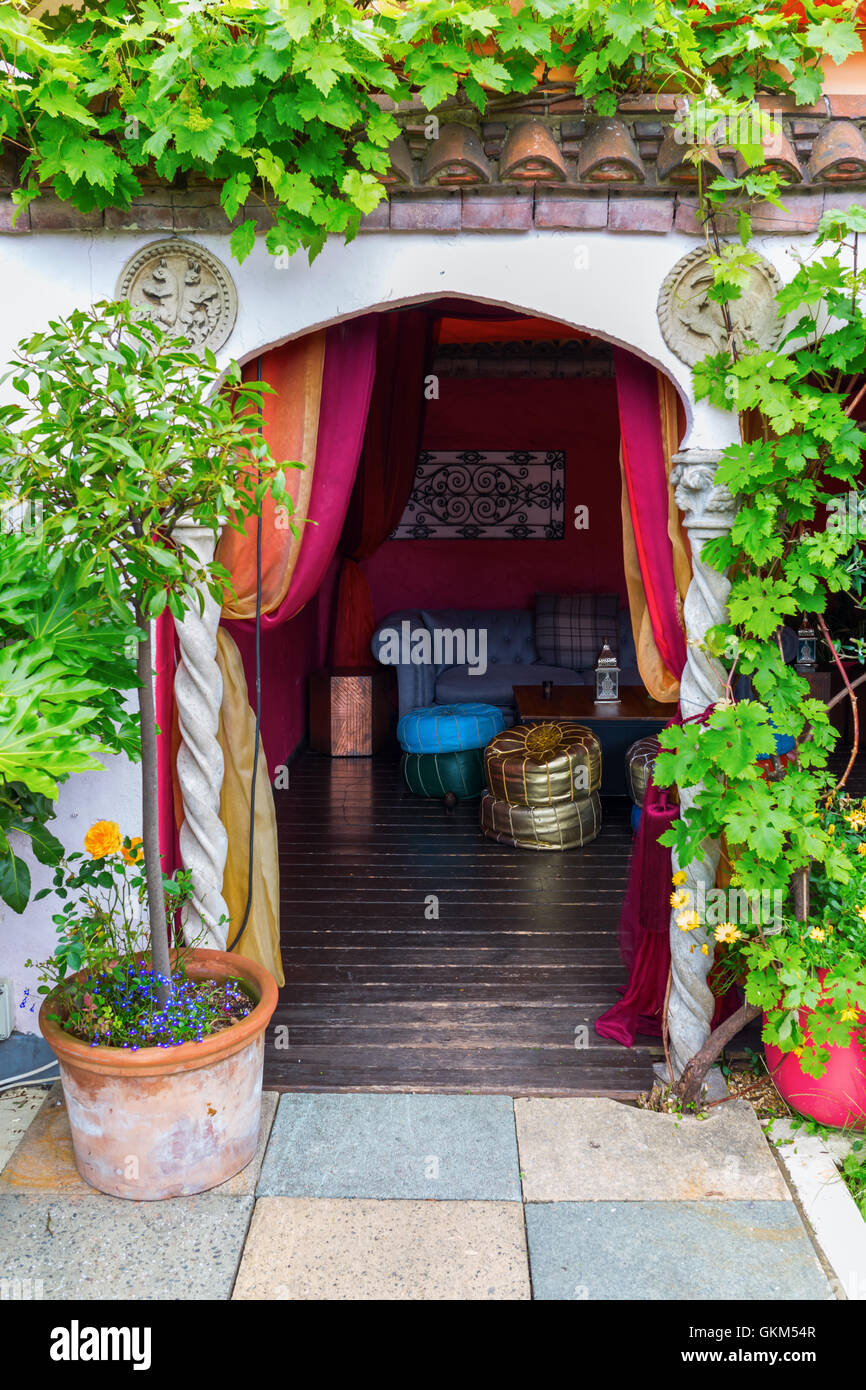 Tetto Kensington Gardens a Londra, Regno Unito Foto Stock