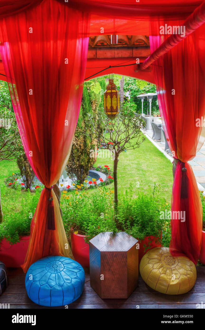 Tetto Kensington Gardens a Londra, Regno Unito Foto Stock