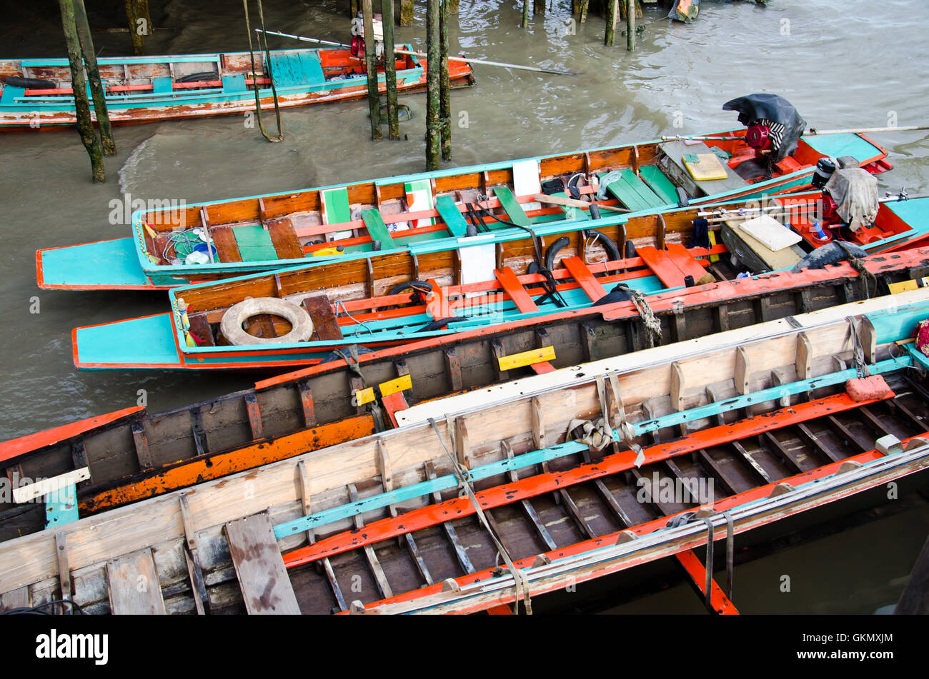 Crogiolo di coda lunga Foto Stock