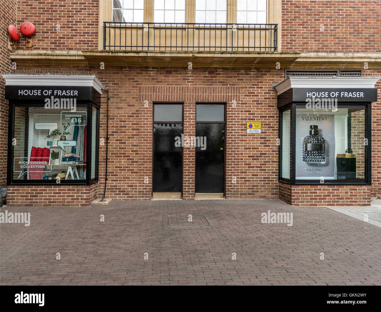 House of Fraser Retail Outlet, Exeter City Centre, Devon Foto Stock