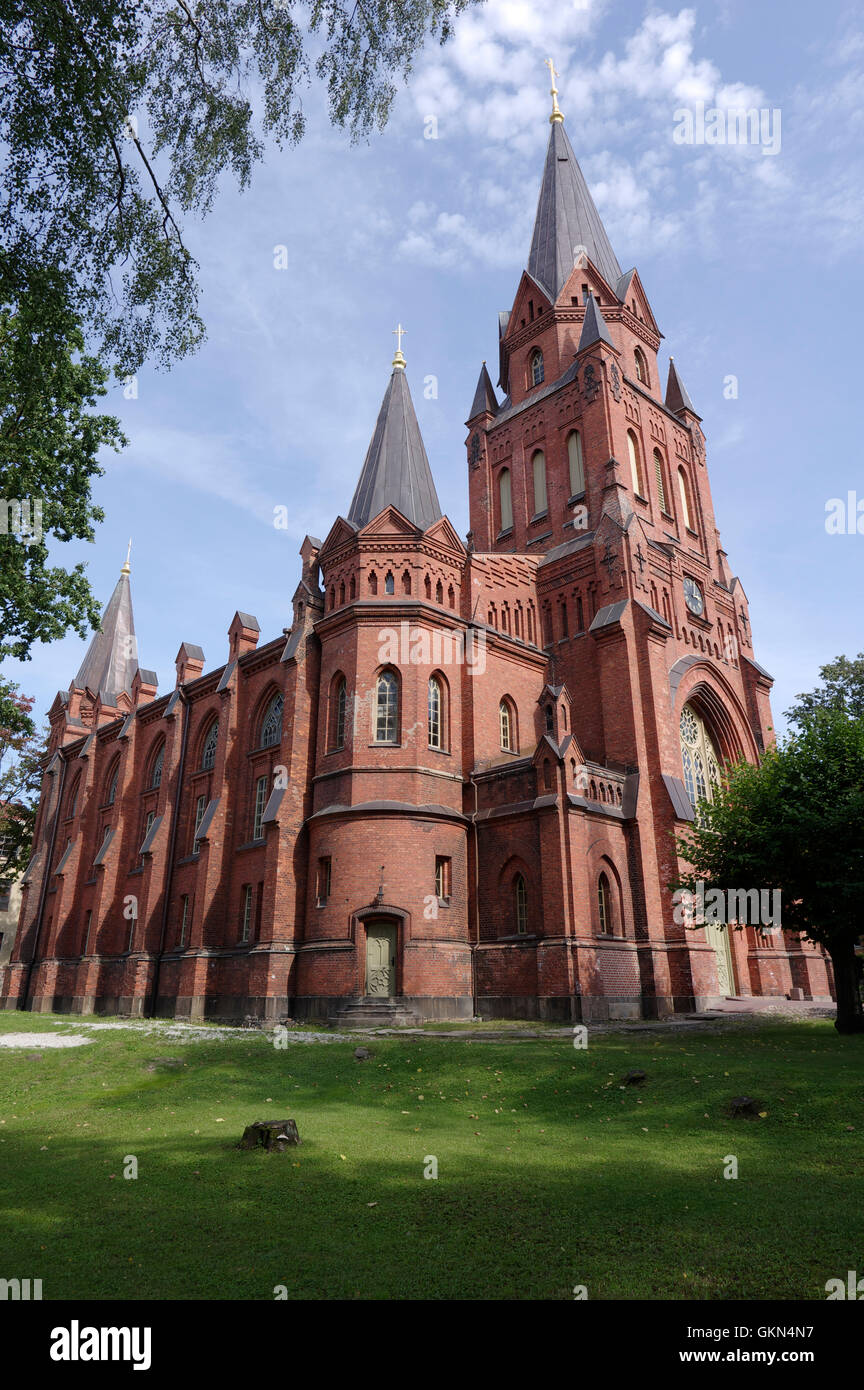 Tartu la chiesa di San Pietro del estone di Chiesa Evangelica Luterana. Tartu in Estonia Foto Stock