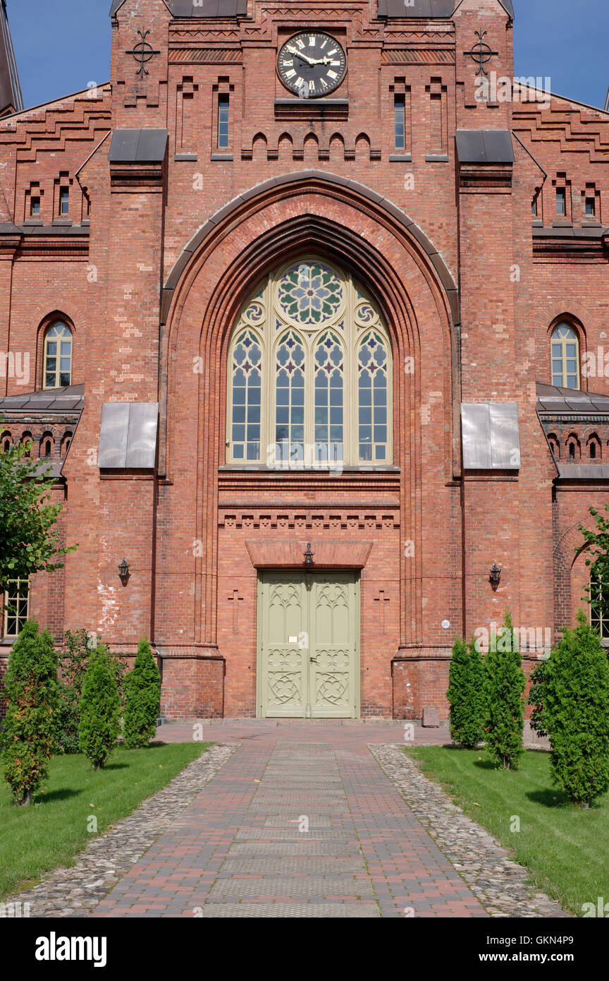 Tartu la chiesa di San Pietro del estone di Chiesa Evangelica Luterana. Tartu in Estonia Foto Stock
