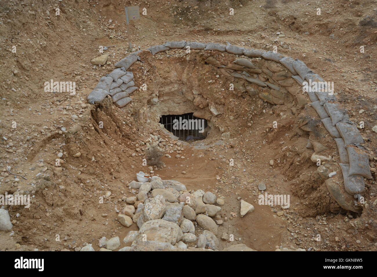 Beersheba, il deserto del Negev, Israele Foto Stock