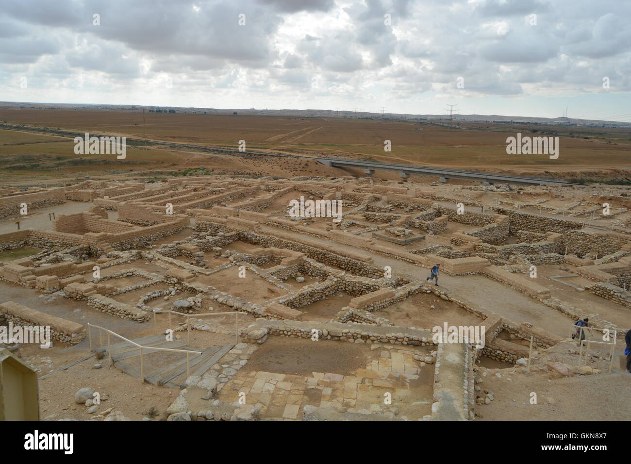 Beersheba, il deserto del Negev, Israele Foto Stock