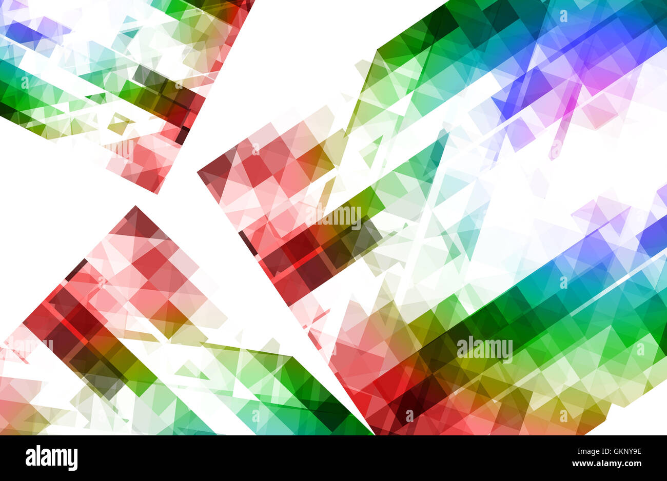 Abstract sfondo multicolore con motion blur per copiare il modello di spazio Foto Stock