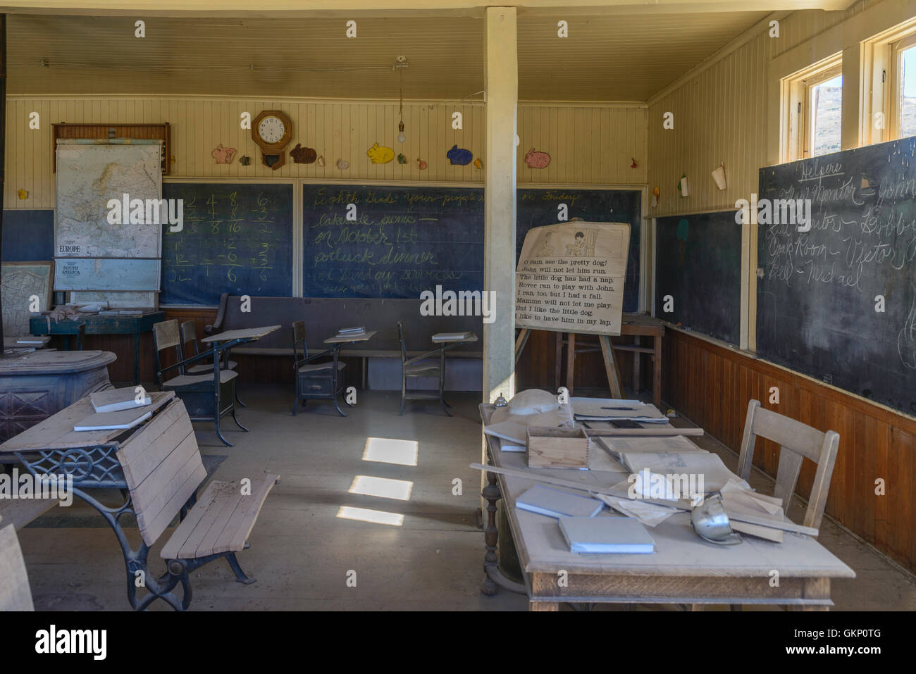 Bodie Ghost Town Foto Stock