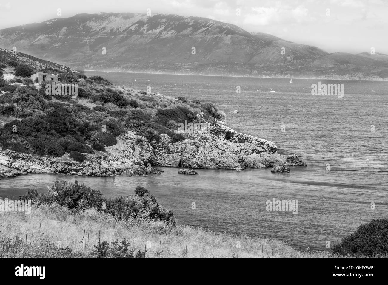 Costa di Zante, Grecia Foto Stock