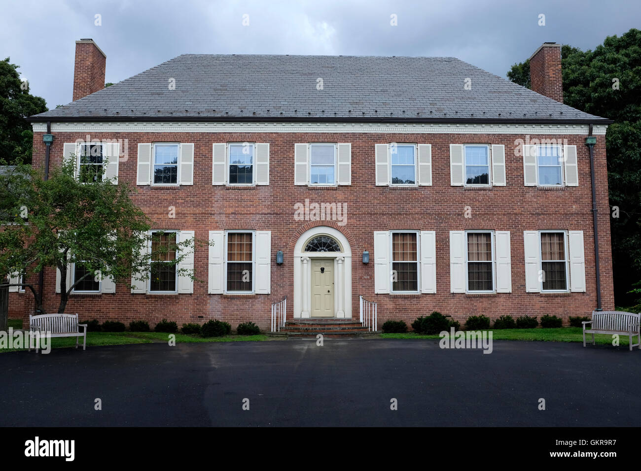 Theodore Roosevelt Museo ad Old Orchard - Sagamore Hill, Oyster Bay, New York Foto Stock