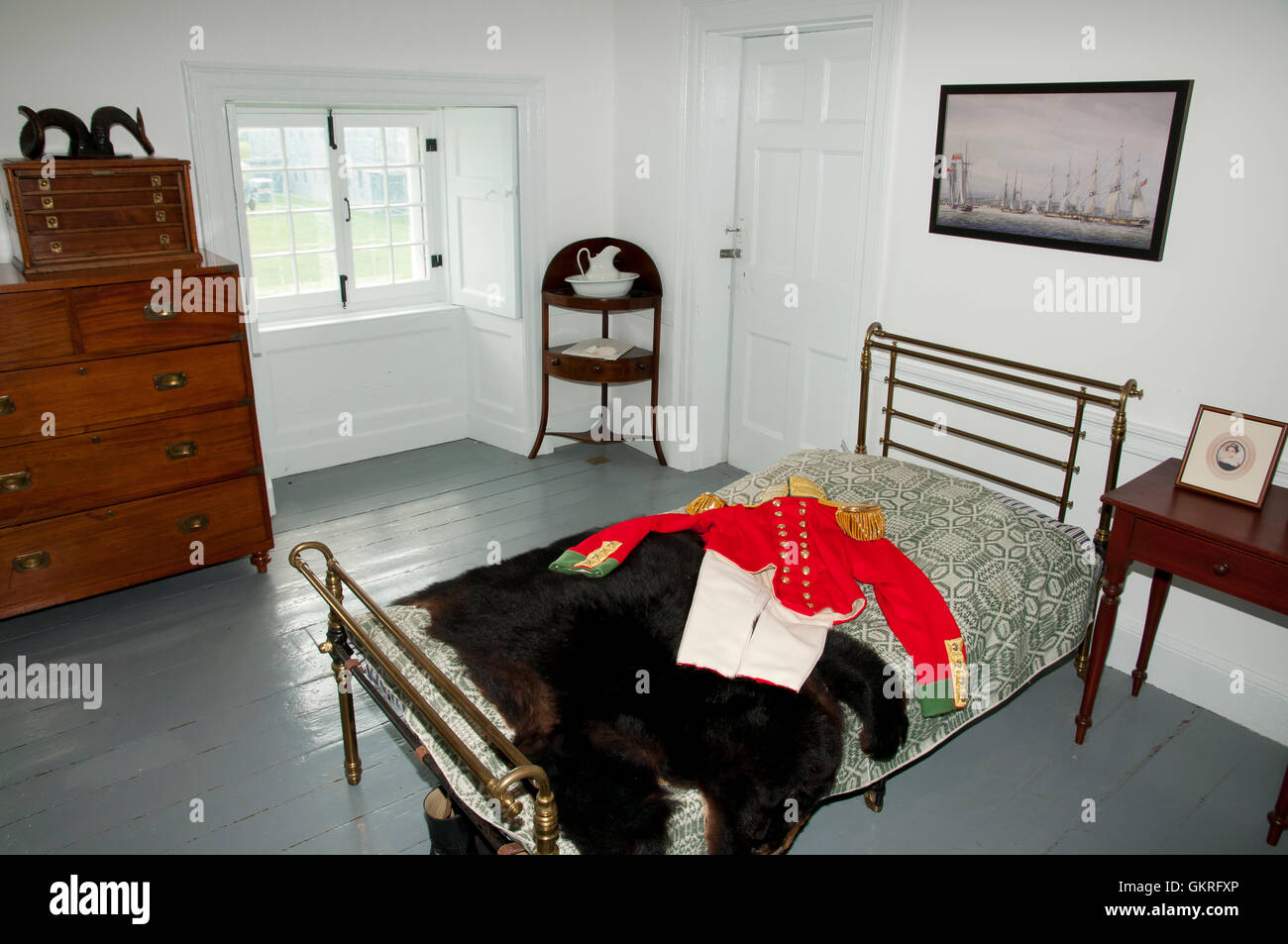 Fort Lennox - Québec - Canada Foto Stock