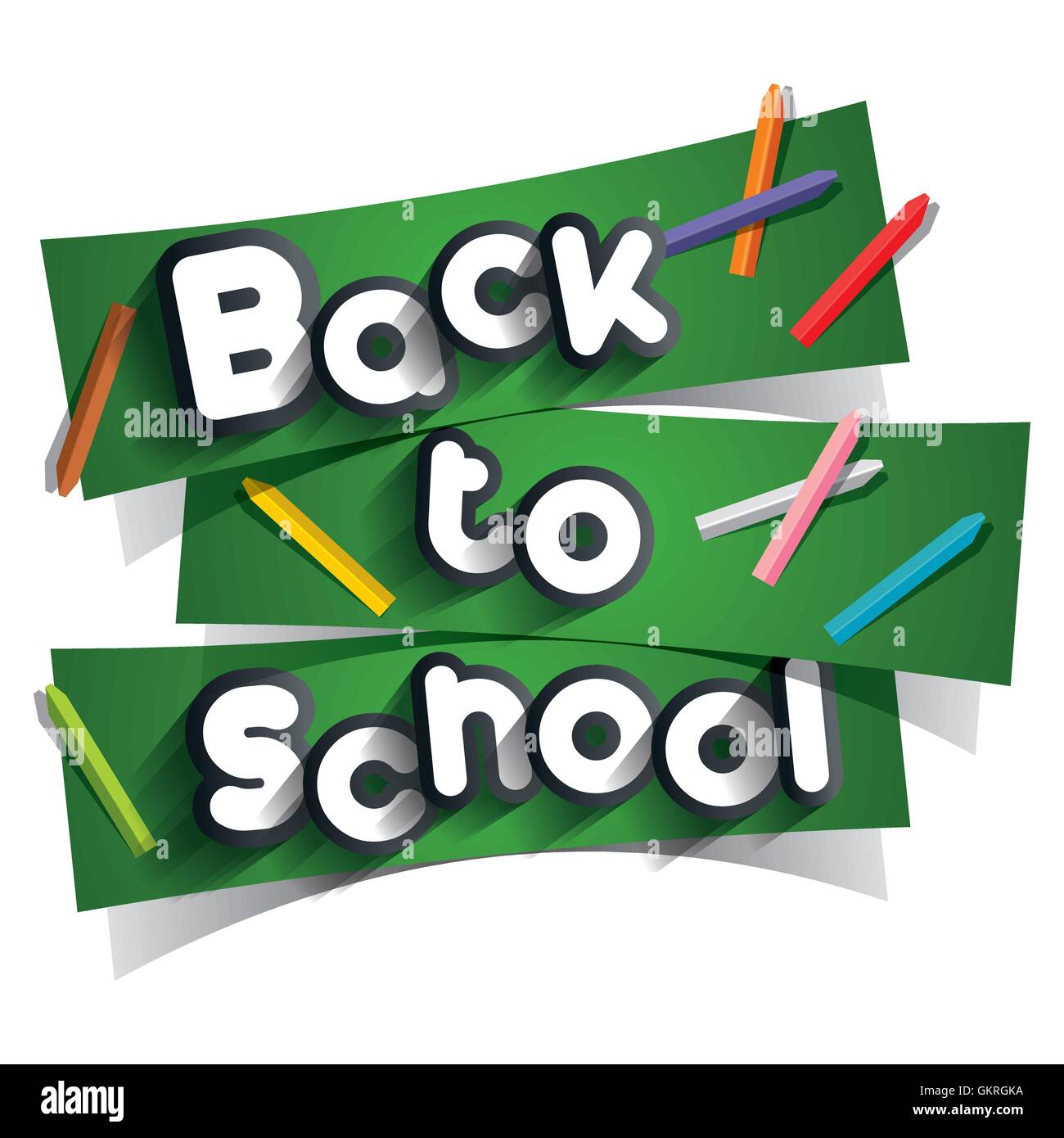 Istruzione di blackboard cool imitazione di copia modello cliché falsificazione plagio saggezza banner Illustrazione Vettoriale