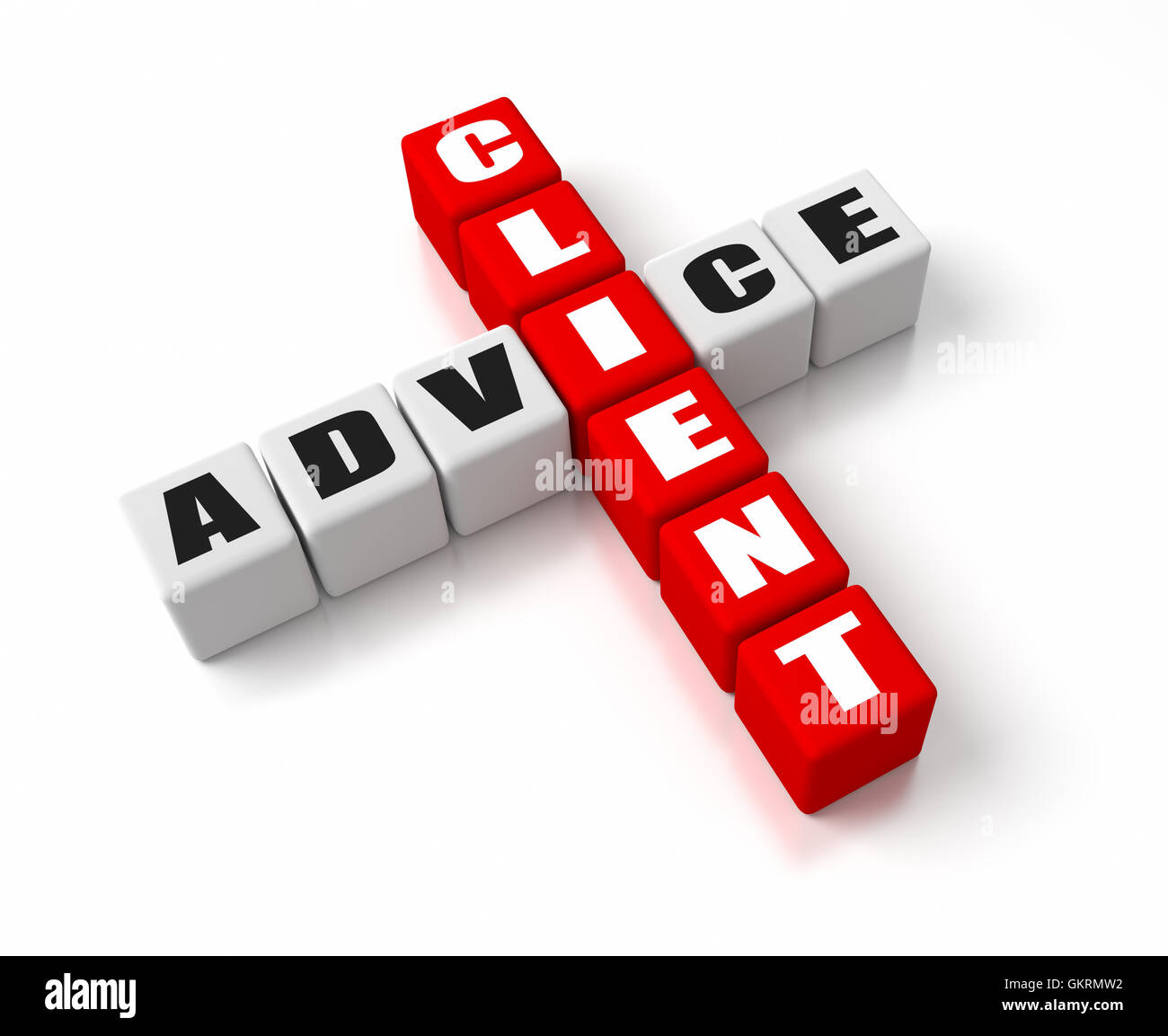 Consigli di client Foto Stock