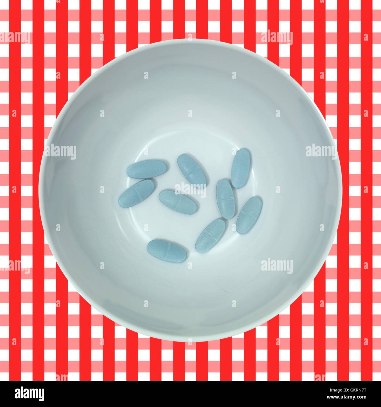 La prescrizione di farmaci Foto Stock