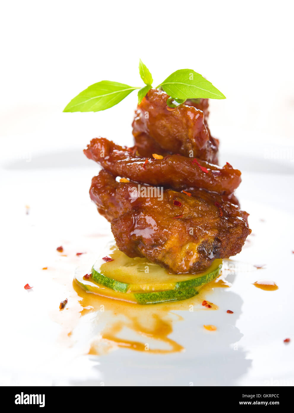 Il cinese costine cibo Foto Stock