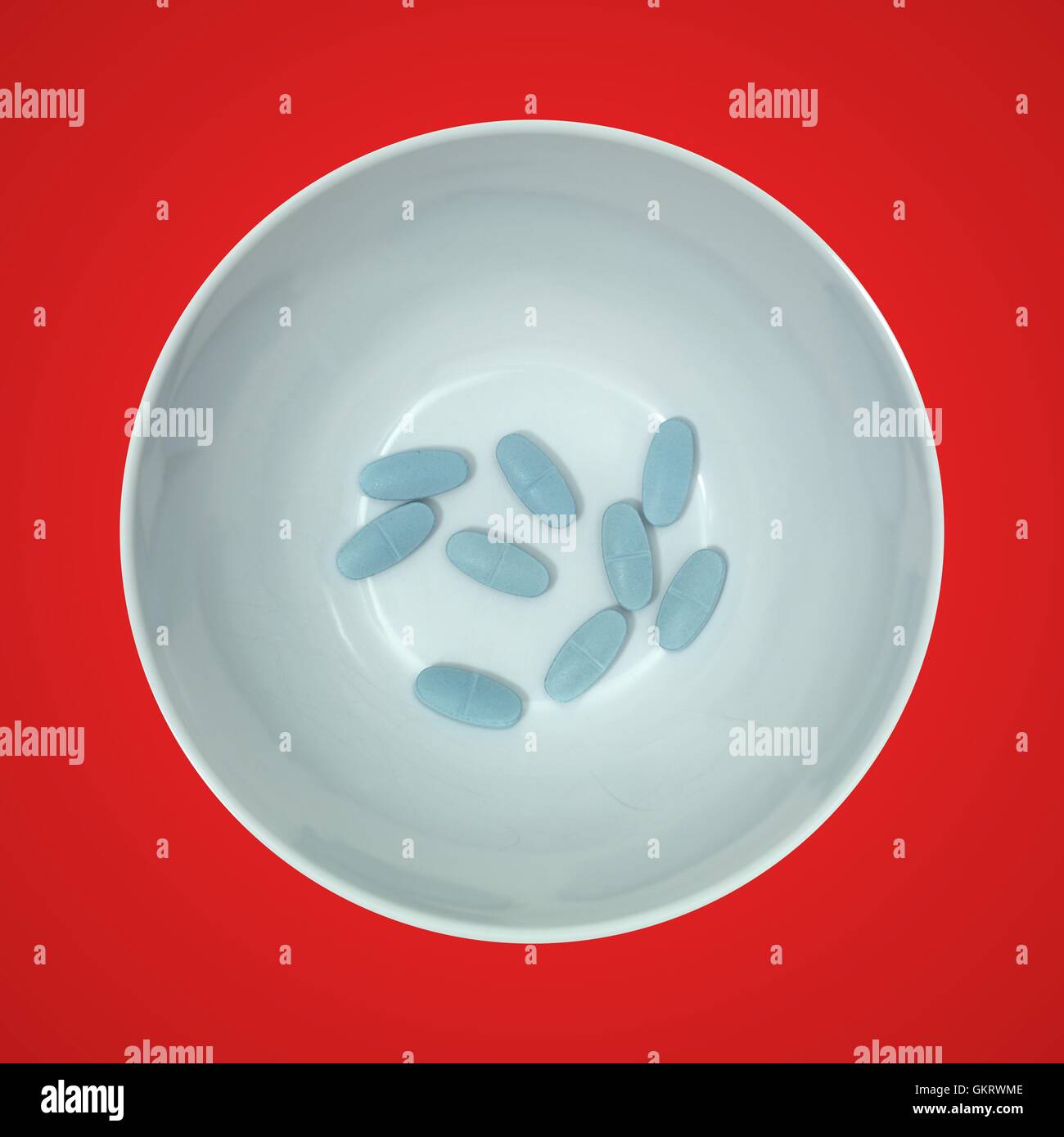 La prescrizione di farmaci Foto Stock