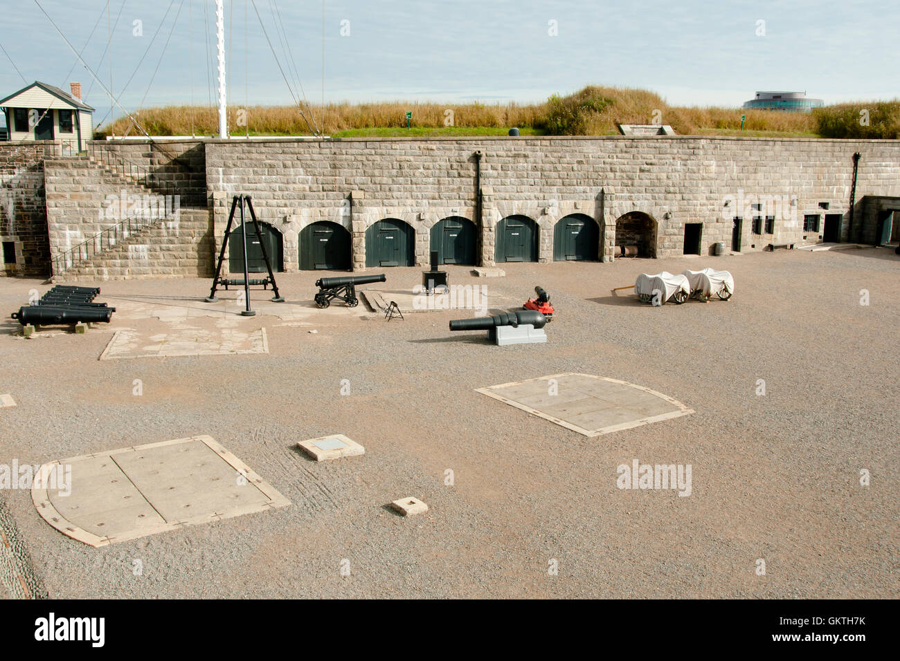 Cittadella di Halifax - Nova Scotia - Canada Foto Stock