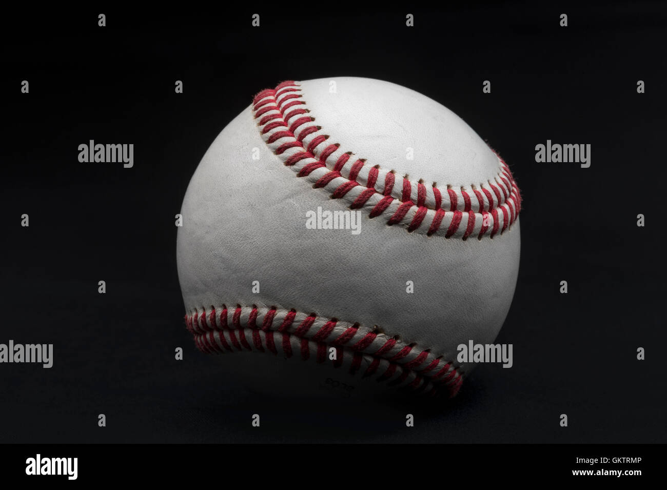 Baseball americano dettaglio della sfera Foto Stock