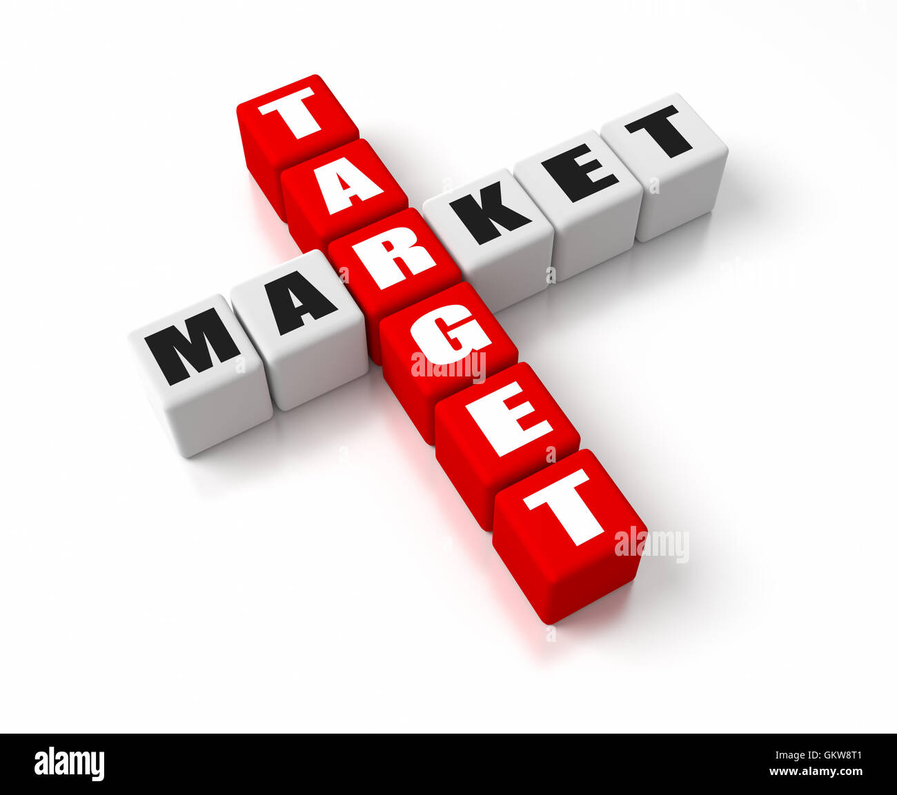 Target di mercato Foto Stock