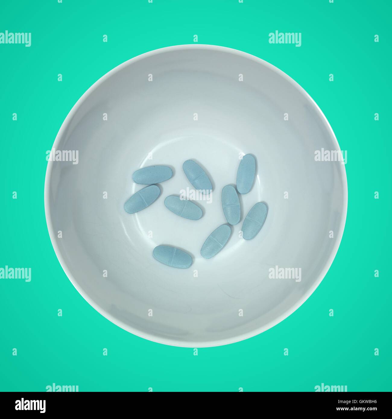 La prescrizione di farmaci Foto Stock