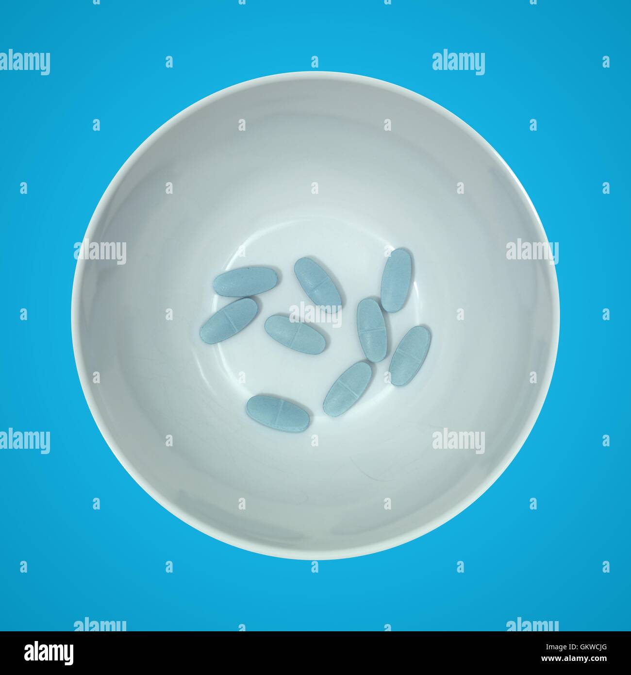 La prescrizione di farmaci Foto Stock
