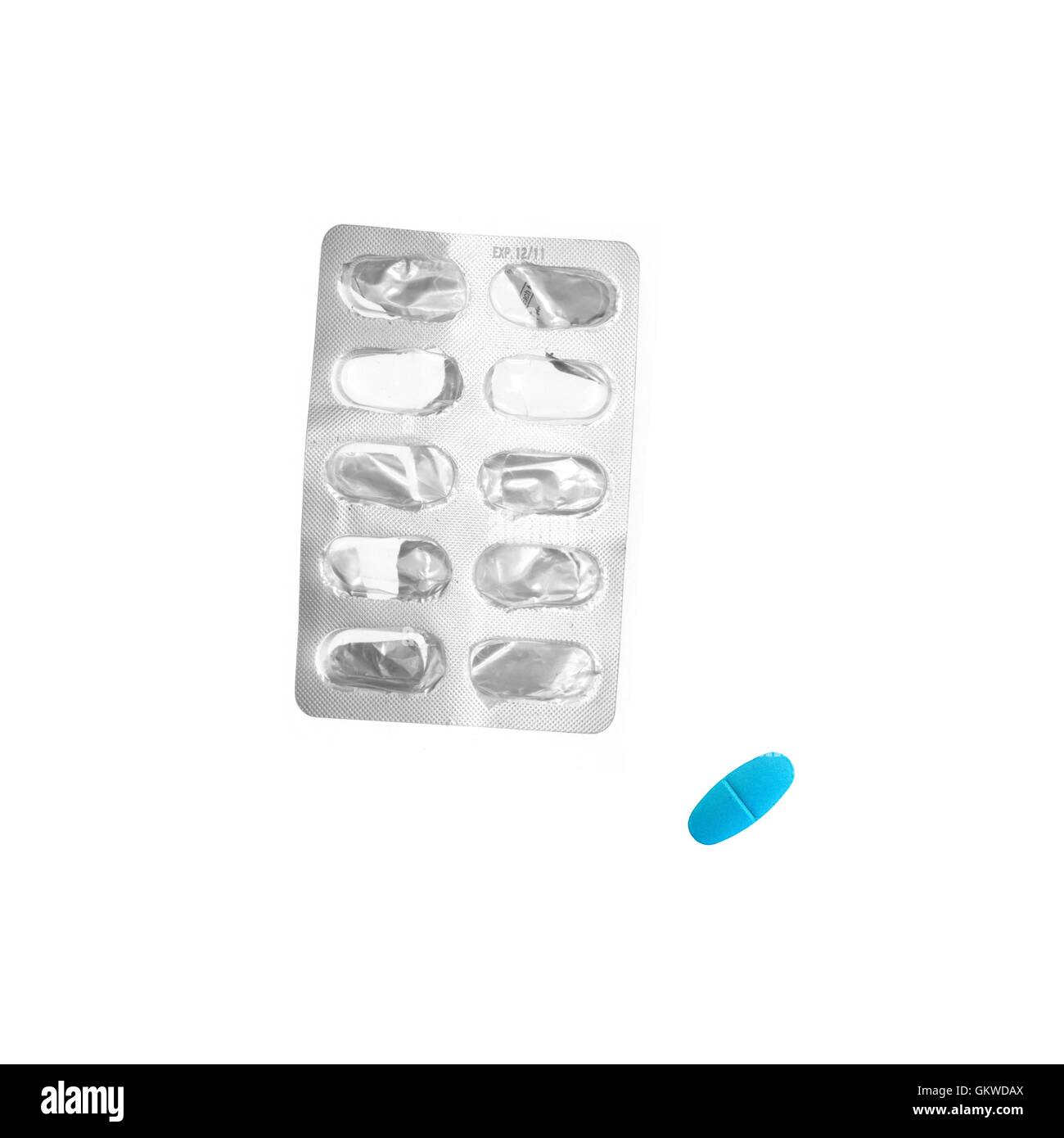 La prescrizione di farmaci Foto Stock