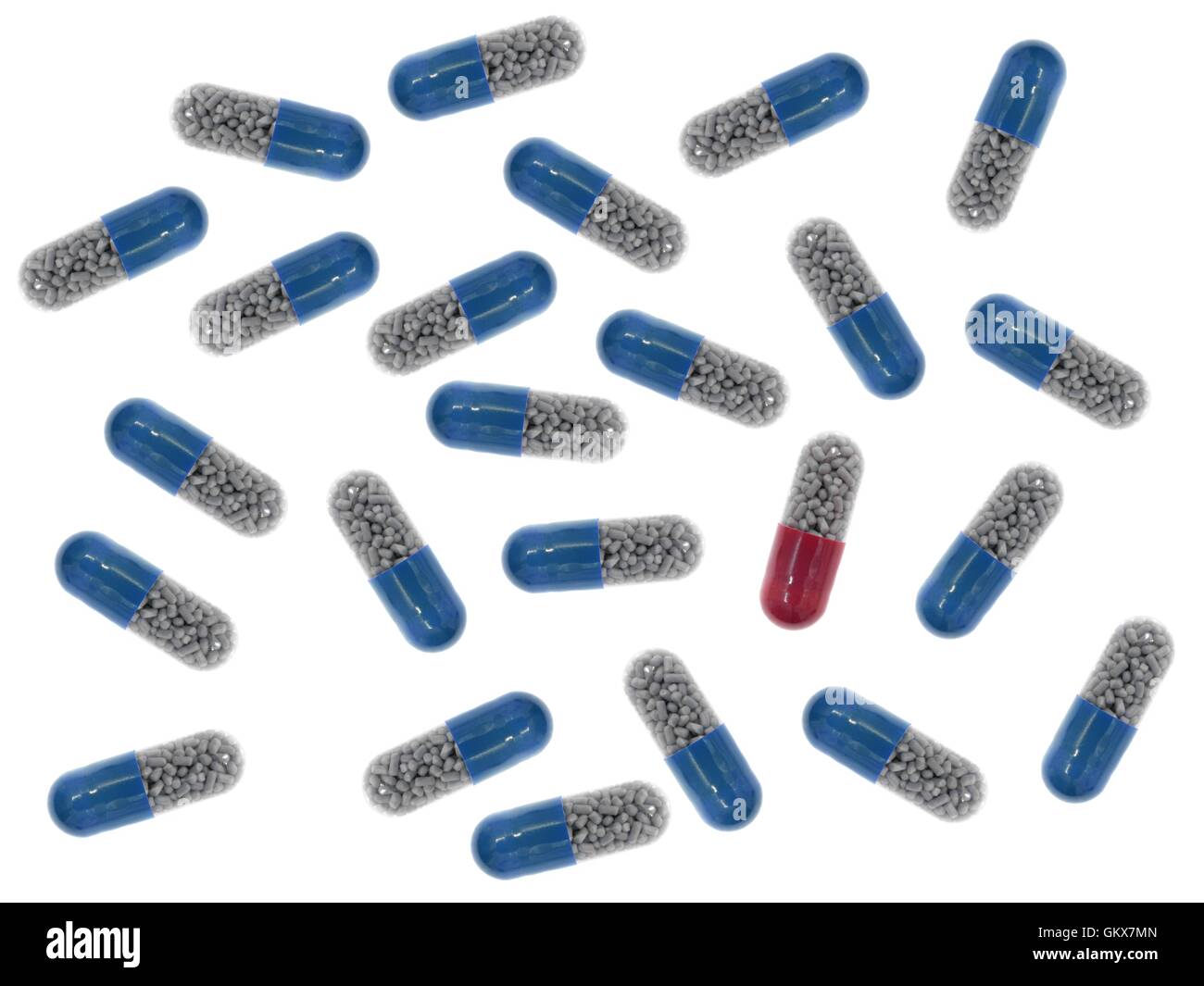 La prescrizione di farmaci Foto Stock