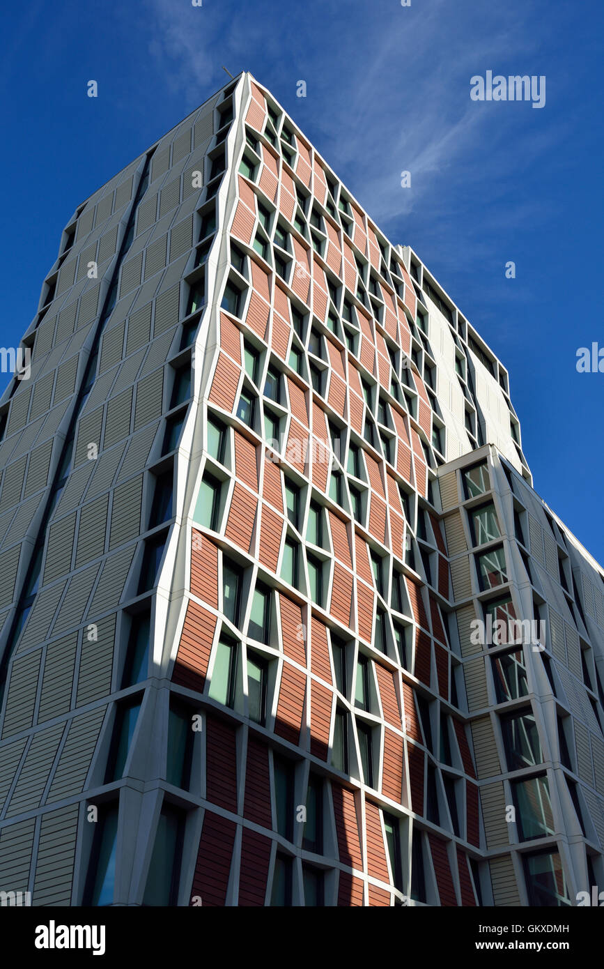 Pura Aldgate alloggi per studenti, 60 Strada Commerciale, Whitechapel, East London E1, Regno Unito Foto Stock