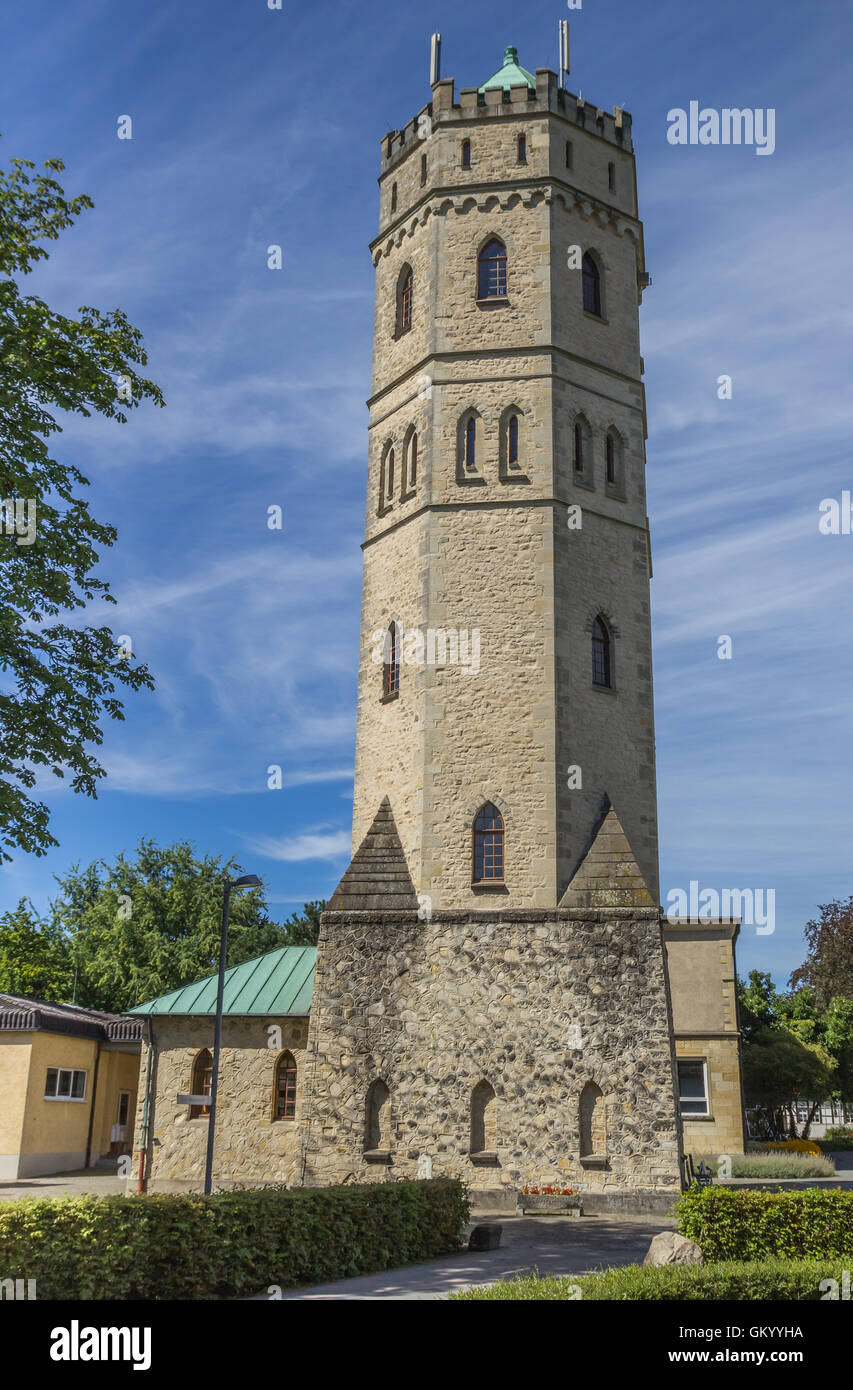 Torre presso la Stift Tilbeck in Havixbeck, Germania Foto Stock