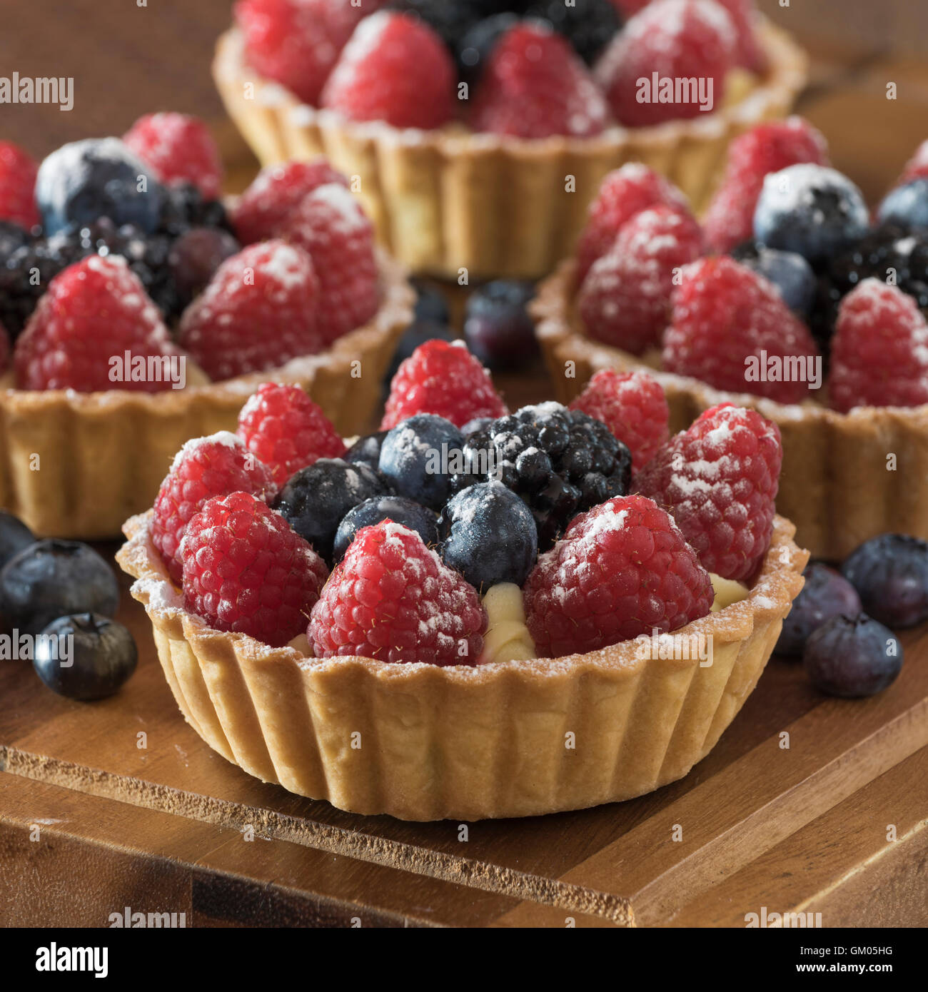 Estate crostate di frutta Foto Stock