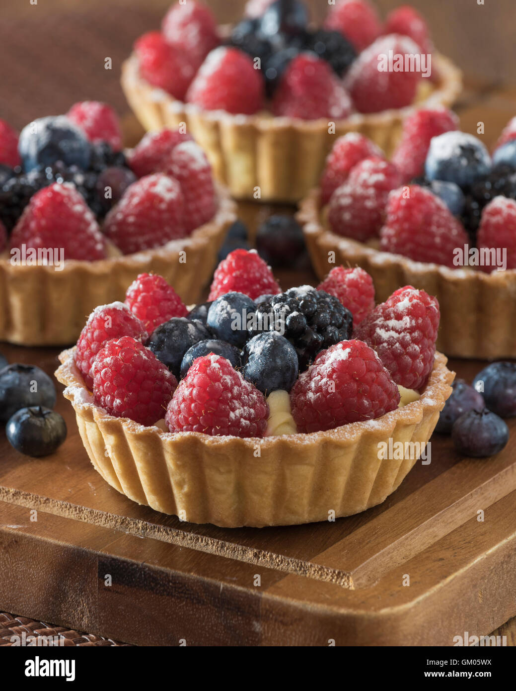 Estate crostate di frutta Foto Stock