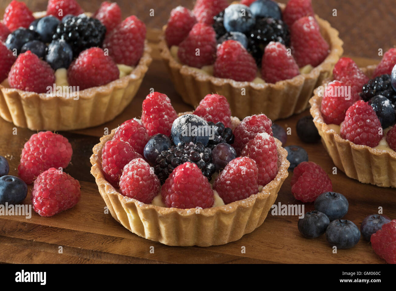 Estate crostate di frutta Foto Stock