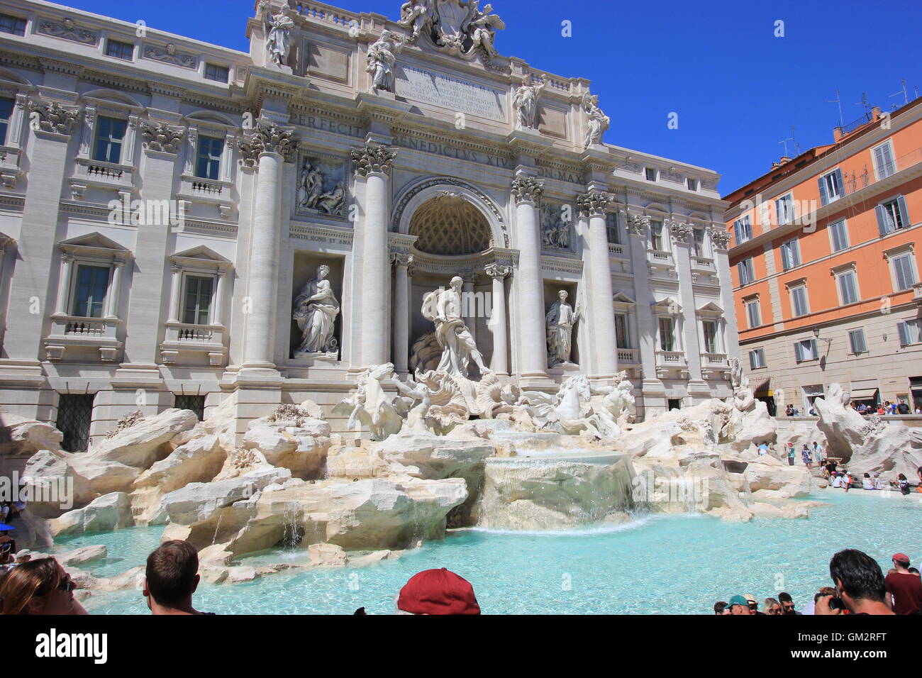 Fontana di Trevi Roma, Italia Foto Stock
