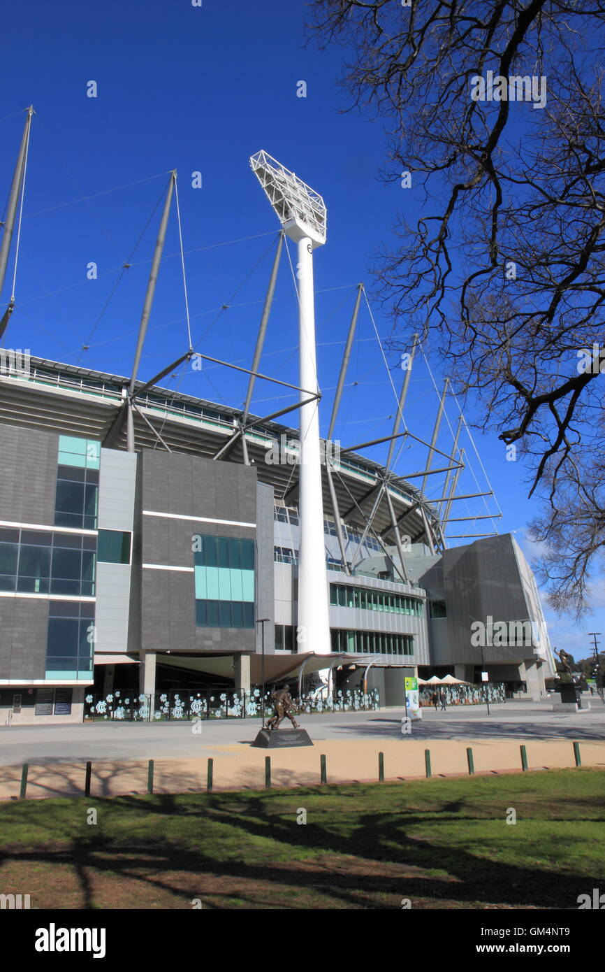 MCG Melbourne Cricket Ground a Melbourne in Australia. Foto Stock