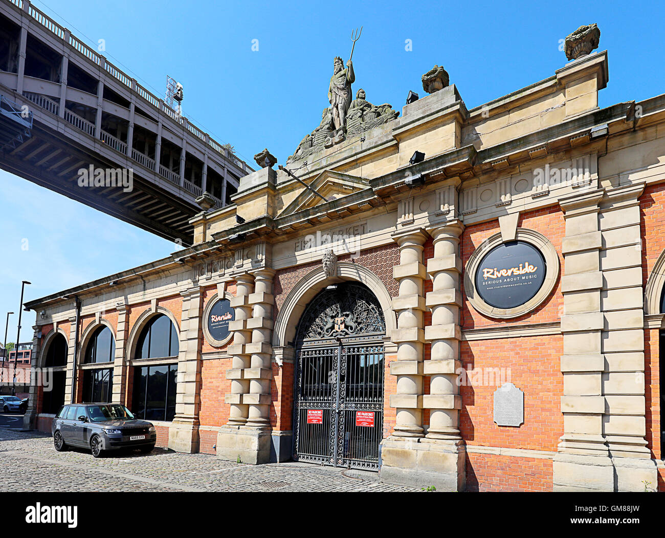 Mercato del Pesce, newcastle upon tyne Foto Stock
